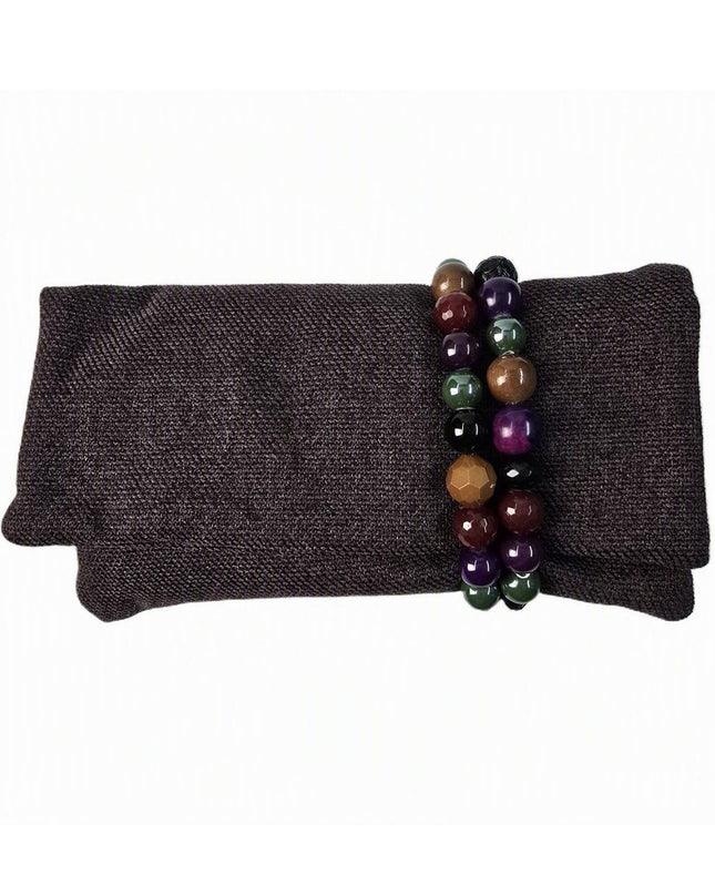 Pochette Donna Mario Spatarella Clutch in Tessuto con Pietre Multicolor GIMMY 6 POCHETTE CLUTCH Spatarella 