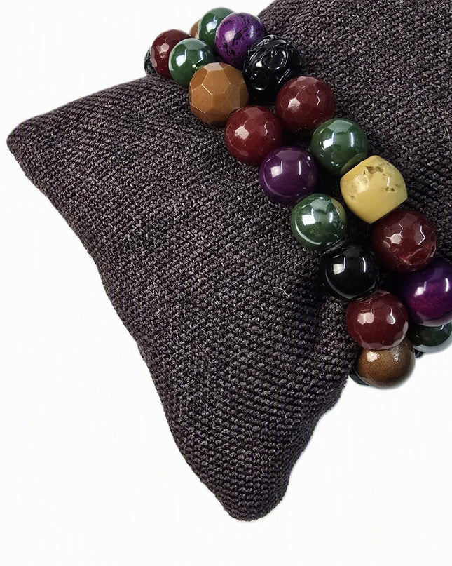 Pochette Donna Mario Spatarella Clutch in Tessuto con Pietre Multicolor GIMMY 6 POCHETTE CLUTCH Spatarella 