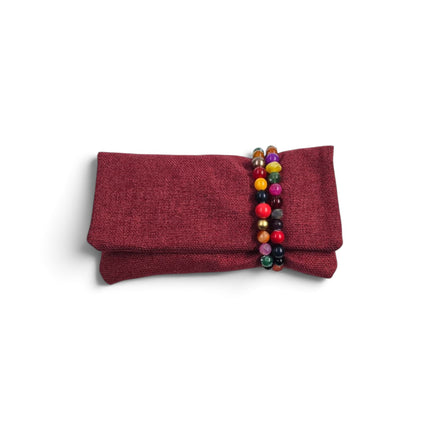 Pochette Donna Mario Spatarella Clutch in Tessuto con Pietre Multicolor GIMMY 8 POCHETTE CLUTCH Spatarella 