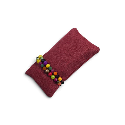 Pochette Donna Mario Spatarella Clutch in Tessuto con Pietre Multicolor GIMMY 8 POCHETTE CLUTCH Spatarella 