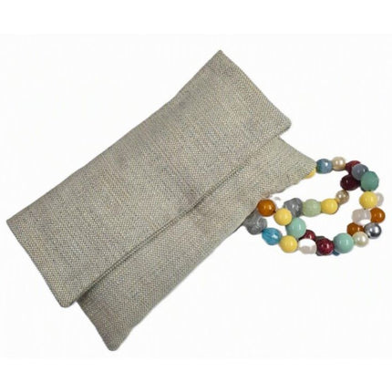 Pochette Donna Mario Spatarella Clutch in Tessuto con Pietre Multicolor GIMMY POCHETTE CLUTCH 2 Spatarella 