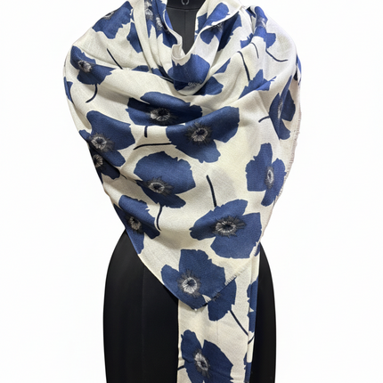 Foulard Spatarella in Cashmere Fantasia Multicolore PAPAVERI PAPAVERI 4 Spatarella 