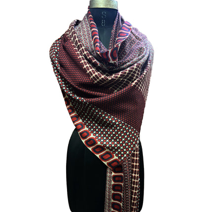 Foulard Spatarella in Cashmere Fantasia Multicolore POP POP 1 Spatarella 