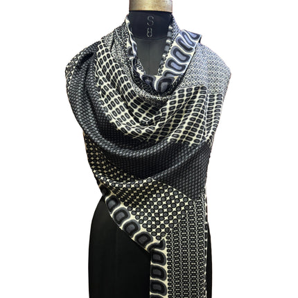 Foulard Spatarella in Cashmere Fantasia Multicolore POP POP 3 Spatarella 