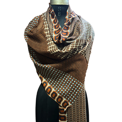 Foulard Spatarella in Cashmere Fantasia Multicolore POP POP 4 Spatarella 