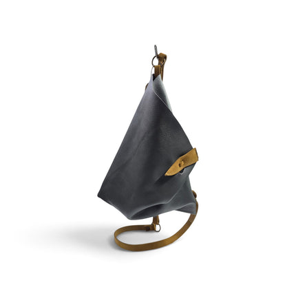 Spatarella Borsa Sacca con Tracolla in Pelle Grigia | Mario Spatarella SPOKE GREY 2 Spatarella 
