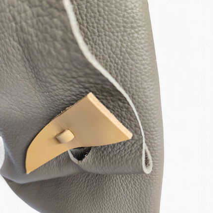 Borsa Sacca a Tracolla in Pelle Fango | Spatarella SPOKE LEATHER FANGO Spatarella 