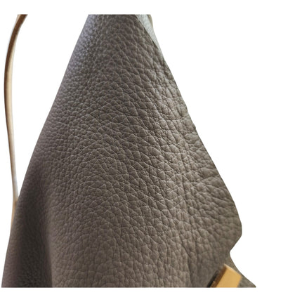 Borsa Sacca a Tracolla in Pelle Fango | Spatarella SPOKE LEATHER FANGO Spatarella 