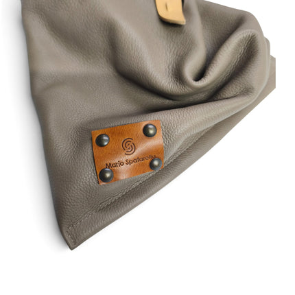 Borsa Sacca a Tracolla in Pelle Fango | Spatarella SPOKE LEATHER FANGO Spatarella 