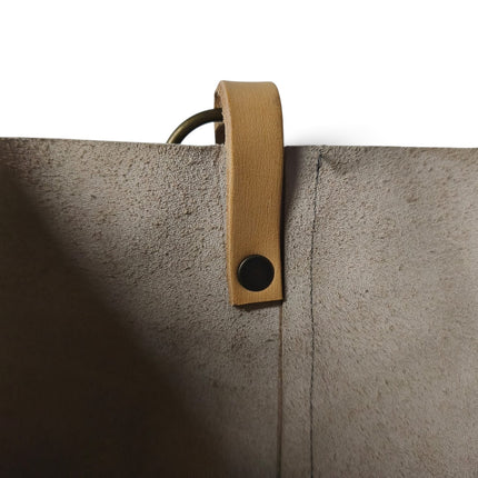 Borsa Sacca a Tracolla in Pelle Olied Naturale | Spatarella SPOKE LEATHER OILED Spatarella 