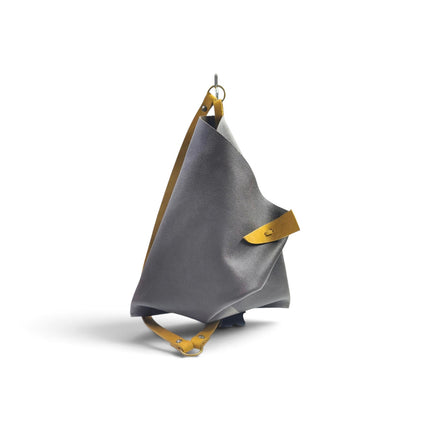 Borsa Sacca a Tracolla in Pelle Marrone | Spatarella SPOKE RUGA BROWN Spatarella 