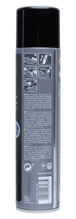 Spray Impermeabilizzante Protector Woly 3 x 3 WOLY PROTECTOR 3X3 IMPERMEABILIZZANTE Tradigo Giovanni 