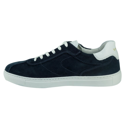 Sneakers Uomo in Camoscio Nero Giardini E101970U BLU 207 Nero Giardini 