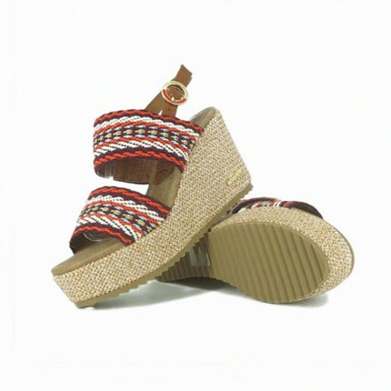 Sandali Donna con Zeppa MARBELLA MOONLIGHT RED Wrangler 