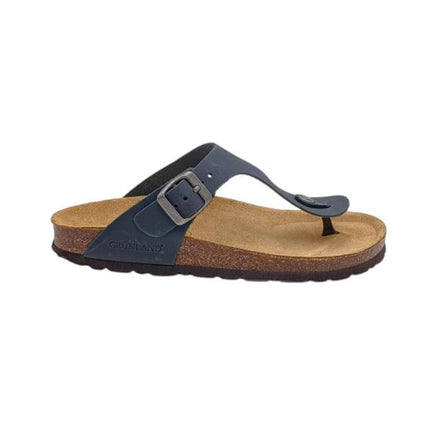 Ciabatta Infradito Sughero CB0001 SARA BLU Grunland 
