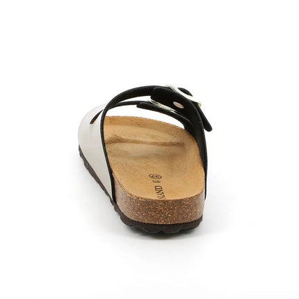 Ciabatta Sughero Doppia Fibbia CB2425 SARA CHAMPAGNE Grunland 