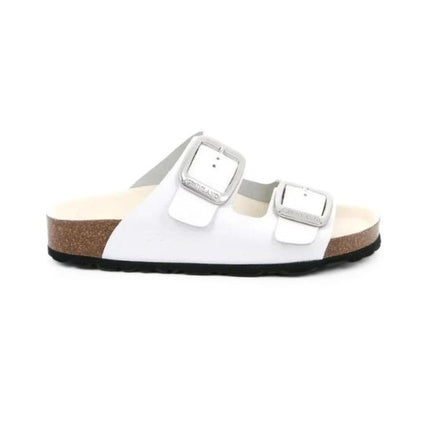 Ciabatta Sughero Doppia Fibbia CB3272 ENNY BIANCO Grunland 