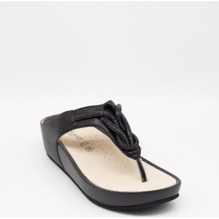 Ciabatta Infradito Donna Nero CI2576 DIRA NERO Grunland 