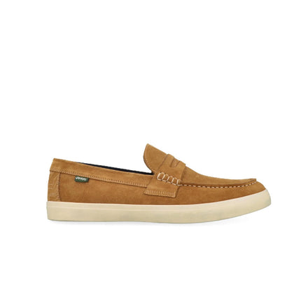 Mocassini Uomo Barca Camoscio Cuoio MOKI SUEDE CUOIO 068 Jeep Footwear 