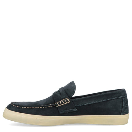 Mocassini Uomo Barca Camoscio Blu MOKI SUEDE NAVY 016 Jeep Footwear 