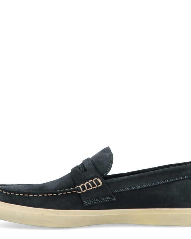 Mocassini Uomo Barca Camoscio Blu MOKI SUEDE NAVY 016 Jeep Footwear 