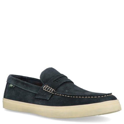 Mocassini Uomo Barca Camoscio Blu MOKI SUEDE NAVY 016 Jeep Footwear 