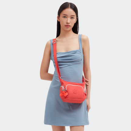 Borsetta Corallo Multitasche GABBIE MINI ALMOST CORAL Kipling 