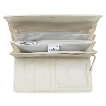 Portafoglio Lungo Donna MONEY LAND BEIGE PERL Kipling 