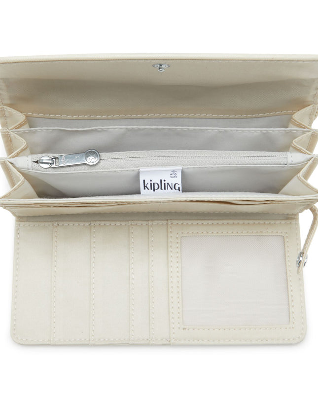 Portafoglio Lungo Donna MONEY LAND BEIGE PERL Kipling 