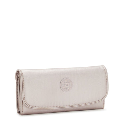 Portafoglio Lungo Donna MONEY LAND METALLIC GLOW Kipling 