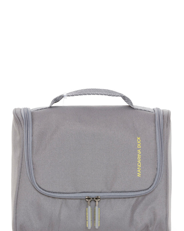 Beauty Necessaire da Viaggio in Tessuto Grigio JNN01 SMILE&GO STEEL 465 Mandarina Duck 