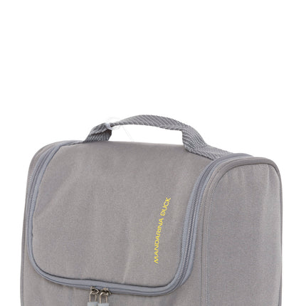 Beauty Necessaire da Viaggio in Tessuto Grigio JNN01 SMILE&GO STEEL 465 Mandarina Duck 