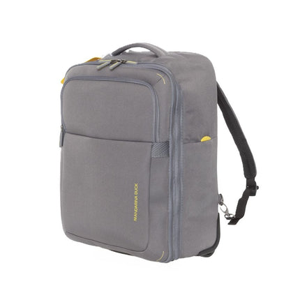 Zaino Trolley in Tessuto Grigio JNV05 SMILE&GO STEEL 465 Mandarina Duck 