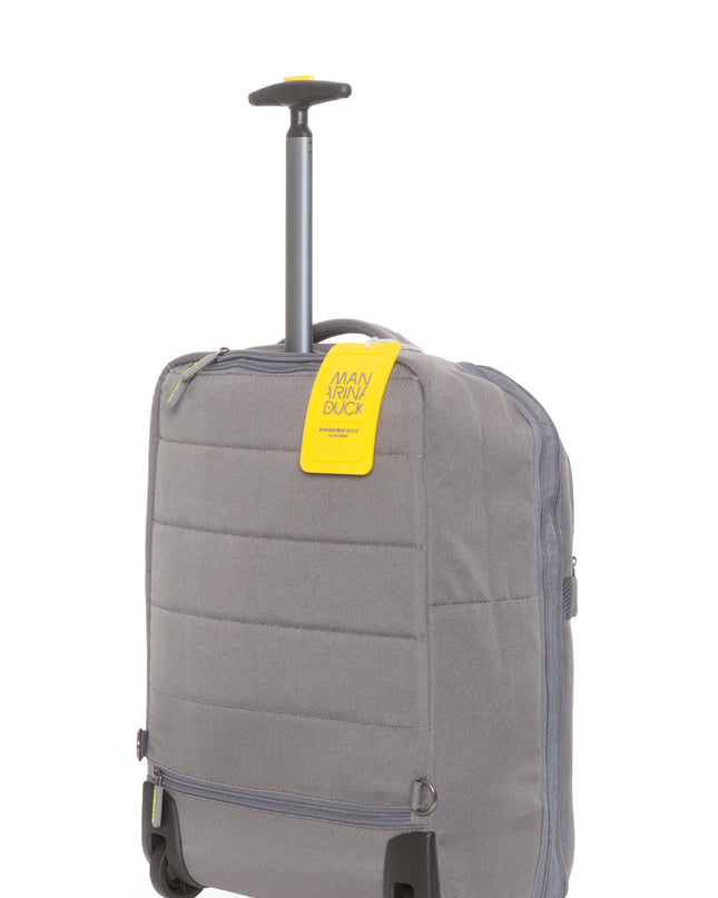 Zaino Trolley in Tessuto Grigio JNV05 SMILE&GO STEEL 465 Mandarina Duck 