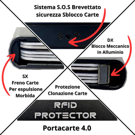 Moero Pro Prestige Black Zip Portafoglio Slim PRO PRESTIGE ZIP BLACK Moero 