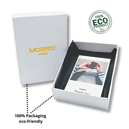 Moero Pro Prestige Black Zip Portafoglio Slim PRO PRESTIGE ZIP BLACK Moero 