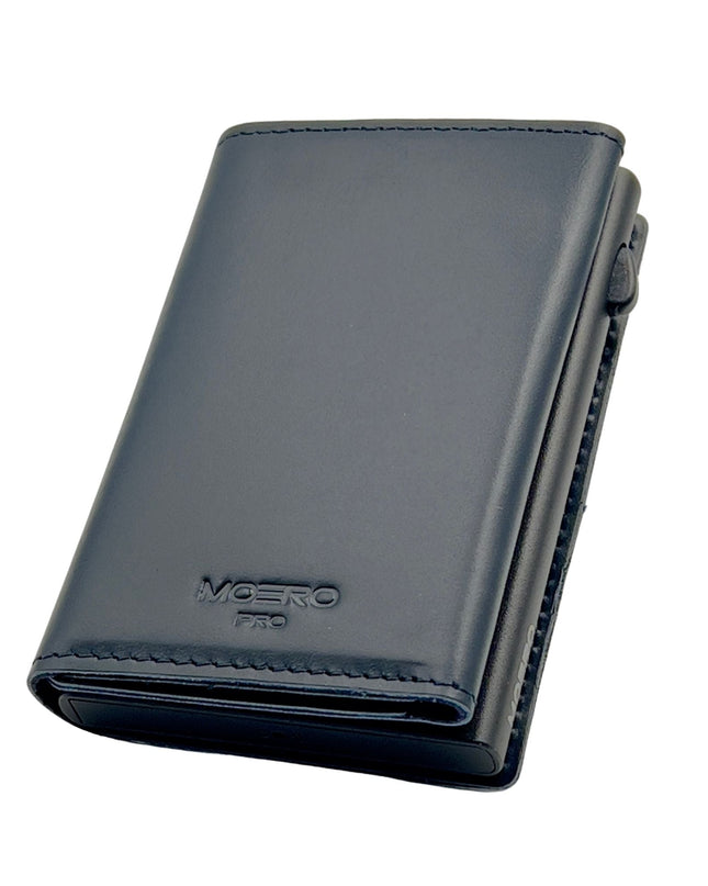 Moero Pro Prestige Blu Zip Portafoglio Slim PRO PRESTIGE ZIP BLUE Moero 