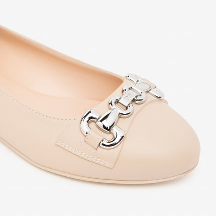 Nero Giardini Ballerina in Pelle Lino E410001D LINO 453 Nero Giardini 
