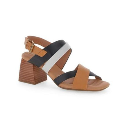 Sandali Tacco Pelle TALITHA 3 221012 TANNIN LT BROWN Stonefly 