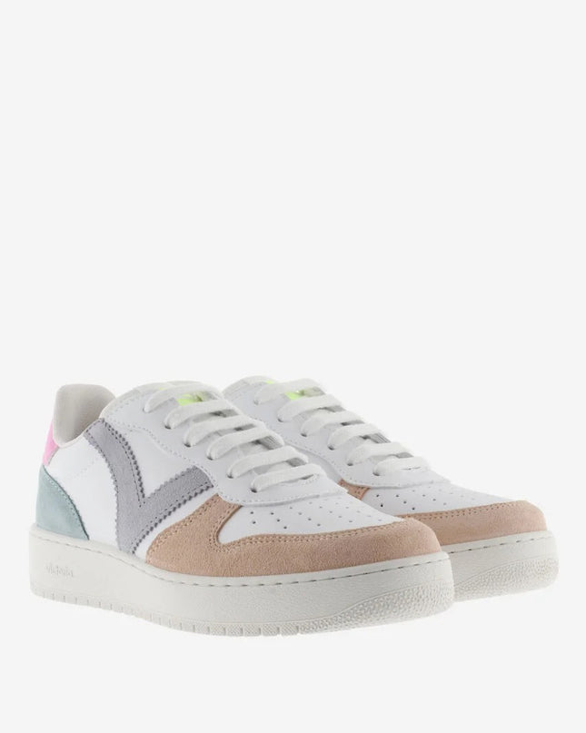 Sneakers Donna Open Low Top 1258246 MADRID ROSA Victoria 