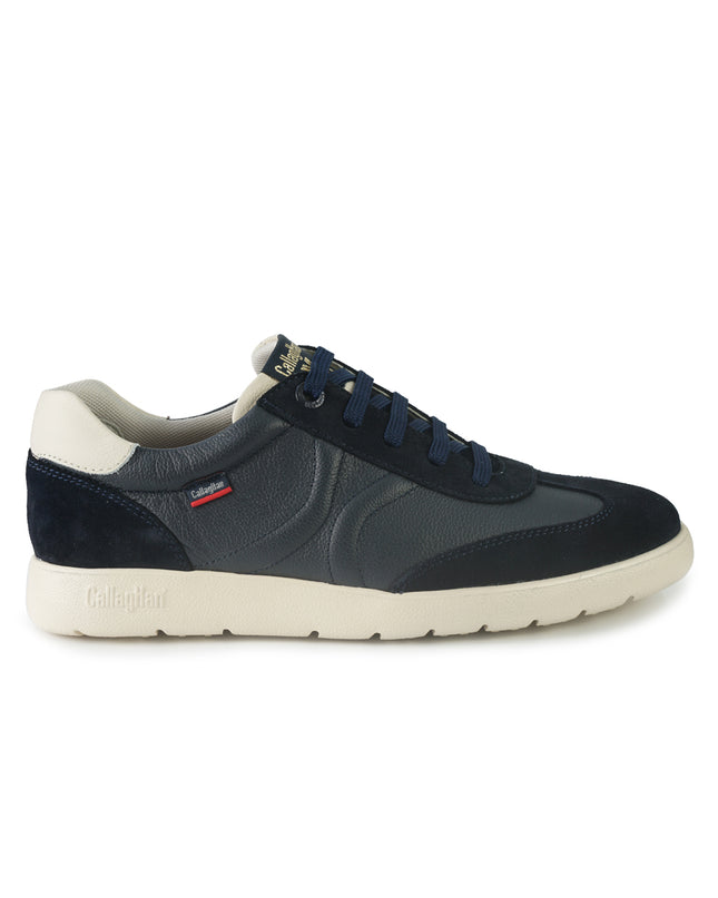 Callaghan Sneakers Bassa Uomo Pelle Blu 43721 AMANCI ALUL Callaghan 