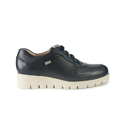 Callaghan Sneakers Donna con Zeppa in Pelle Blu 58513 BARI BLU Callaghan 