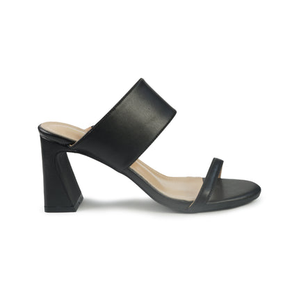 Francesco Milano Sandali Donna con Tacco in Pelle Nero G41-01N BLACK Francesco Milano 