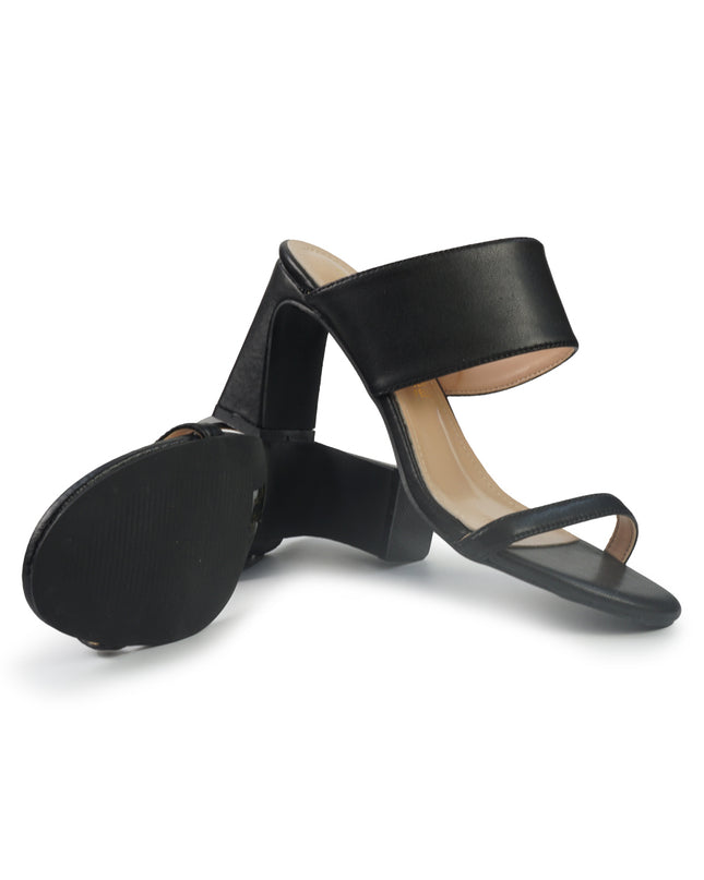 Francesco Milano Sandali Donna con Tacco in Pelle Nero G41-01N BLACK Francesco Milano 
