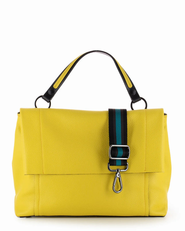 Gabs Borsa Spalla Pelle Giallo IOLANDA TG L ANANAS Gabs 