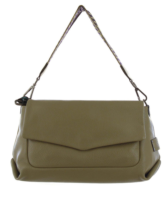 Gabs Borsa a Spalla in Pelle Verde NIHAN TG M SAVANA Gabs 