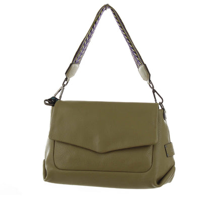 Gabs Borsa a Spalla in Pelle Verde NIHAN TG M SAVANA Gabs 