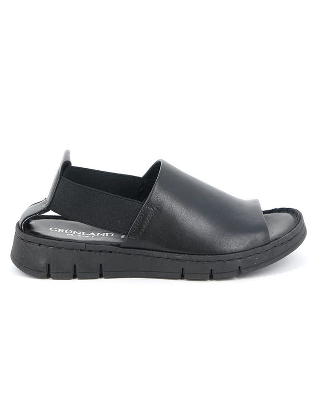 Grunland Sandali Confort in Pelle Nero SA1199 GITA BLACK Grunland 
