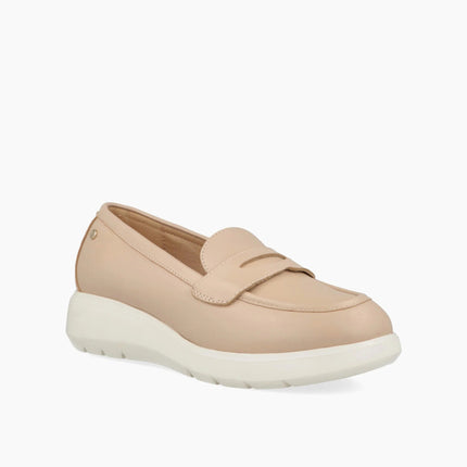 Impronte Mocassini con Zeppa in Pelle Nude MOKA PINK Impronte 