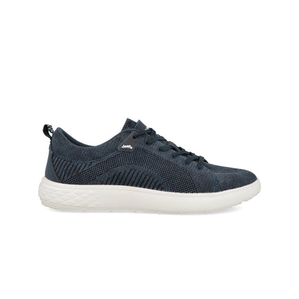 Jeep Sneakers Uomo Bassa in Tessuto Blu KOBI DERBY NAVY Jeep Footwear 
